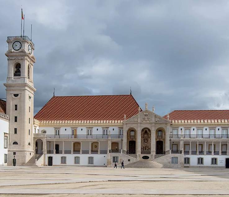 Main view of Paço das Escolas