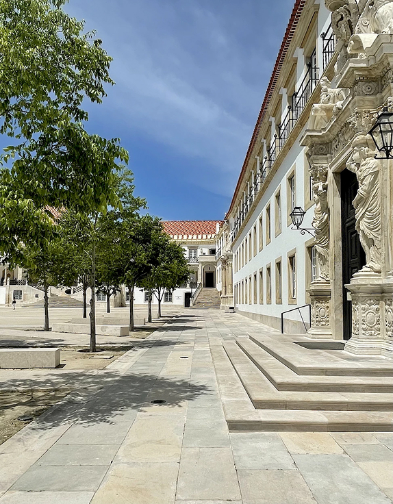 Side view of the University Courtyard
